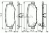 BOSCH 0 986 TB3 227 Brake Pad Set, disc brake